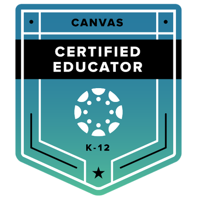 Canvas Certified Educator K-12 - Badgr