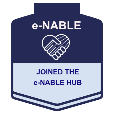 Joined the e-NABLE Hub