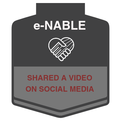e-NABLE Video Shared on Social Media